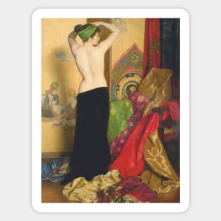 Pomps And Vanities by John Collier Sticker